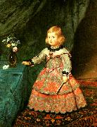 Diego Velazquez infanta margarita vid tre ars alder France oil painting artist